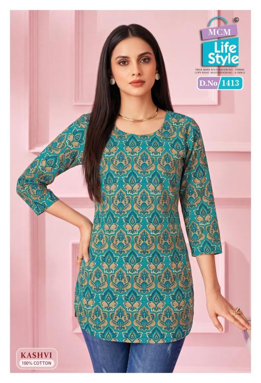 MCM kashvi vol-14 short top wholesale kurtis collection online